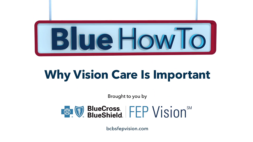 Screenshot of the vision care video
